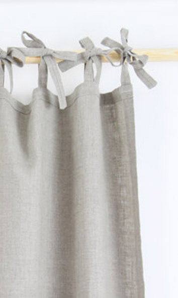 Pure Linen Home Décor Fabric By the Metre (Brown)