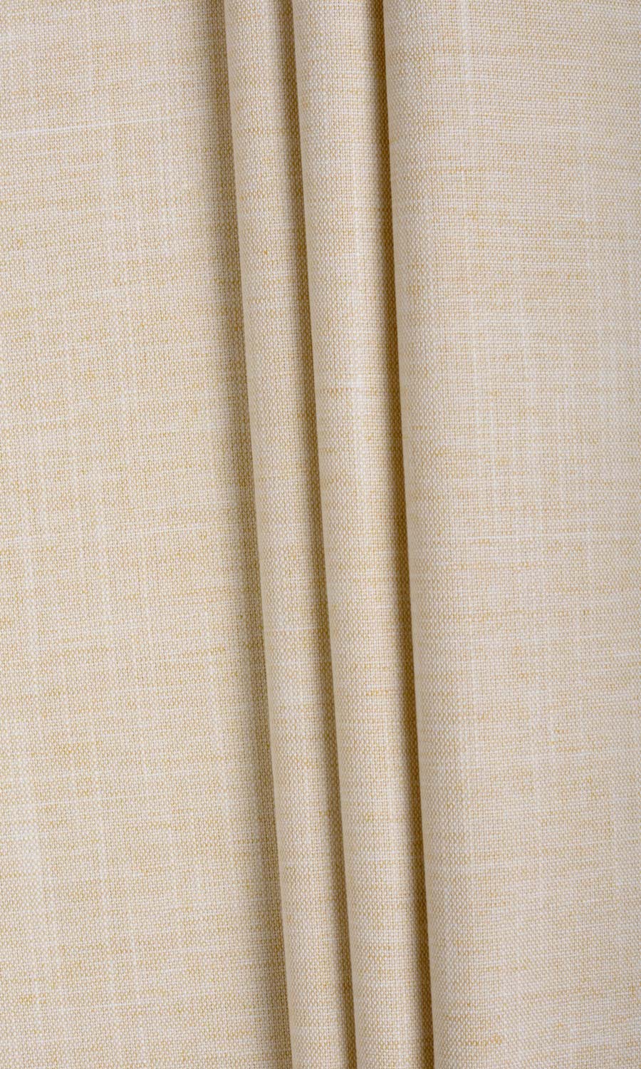 Plain Linen Texture Home Textile Fabric Material By the Yard (Pale Beige)