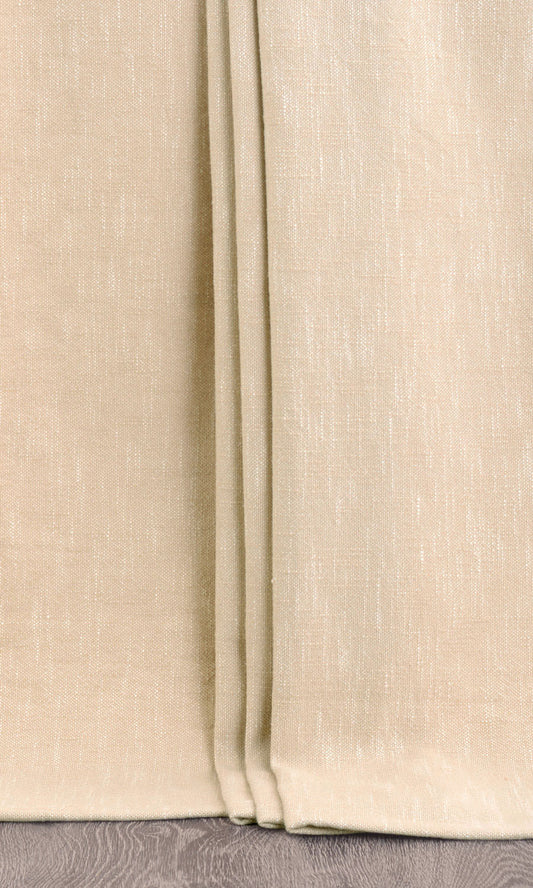 Plain Cotton Fabric Blinds (Beige)