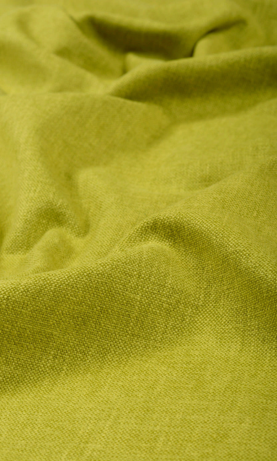 Linen Blend Home Textile Fabric Material By the Yard (Green)