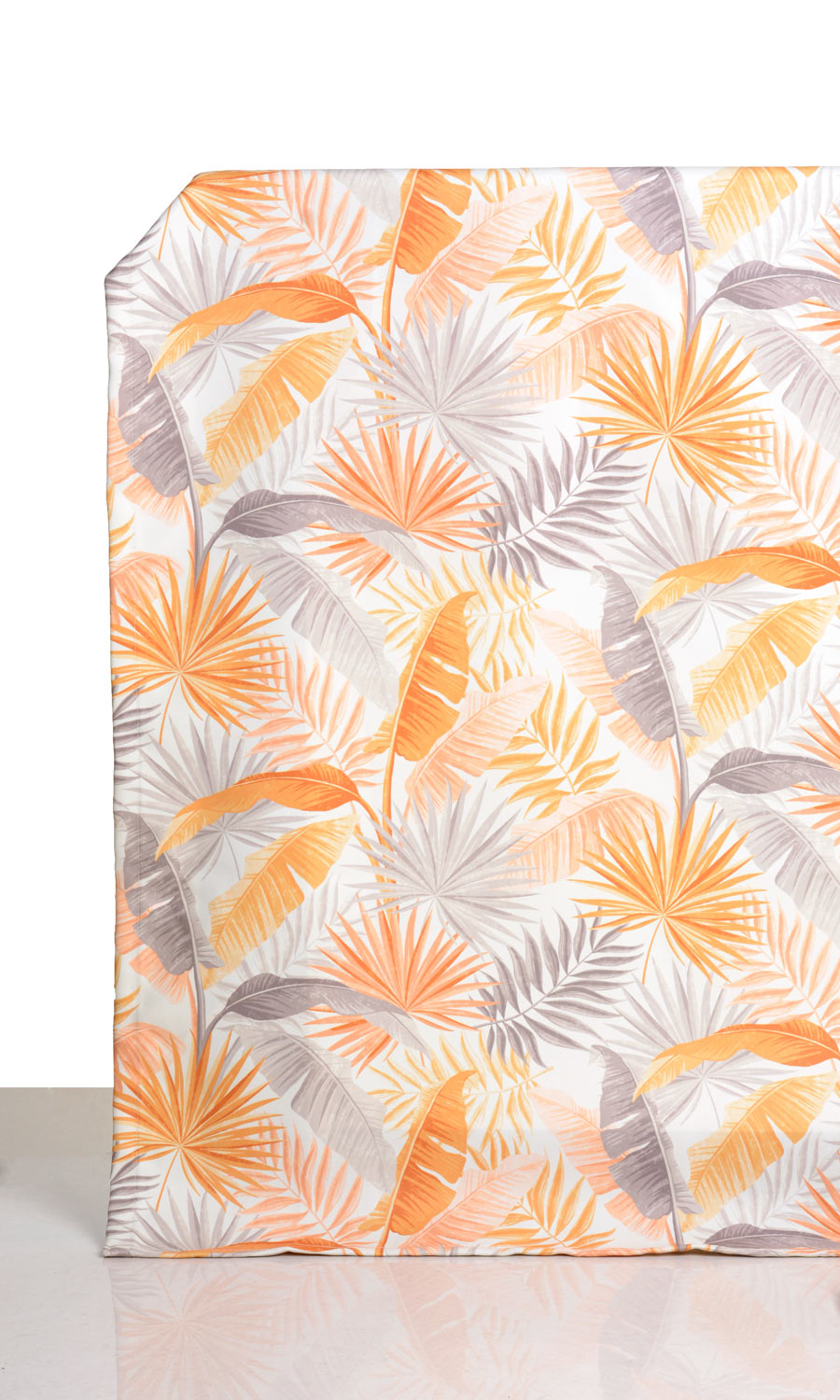 Botanical Floral Home Décor Fabric By the Yard (Yellow/ Orange)