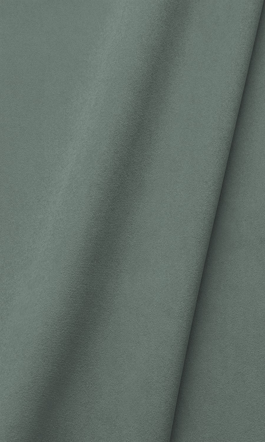 Velvet Window Treatments Fabric By the Yard (Stone Blue)