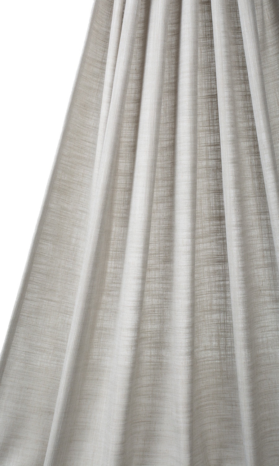 Textured Linen Blend Home Décor Fabric By the Yard (Warm Gray-Brown)