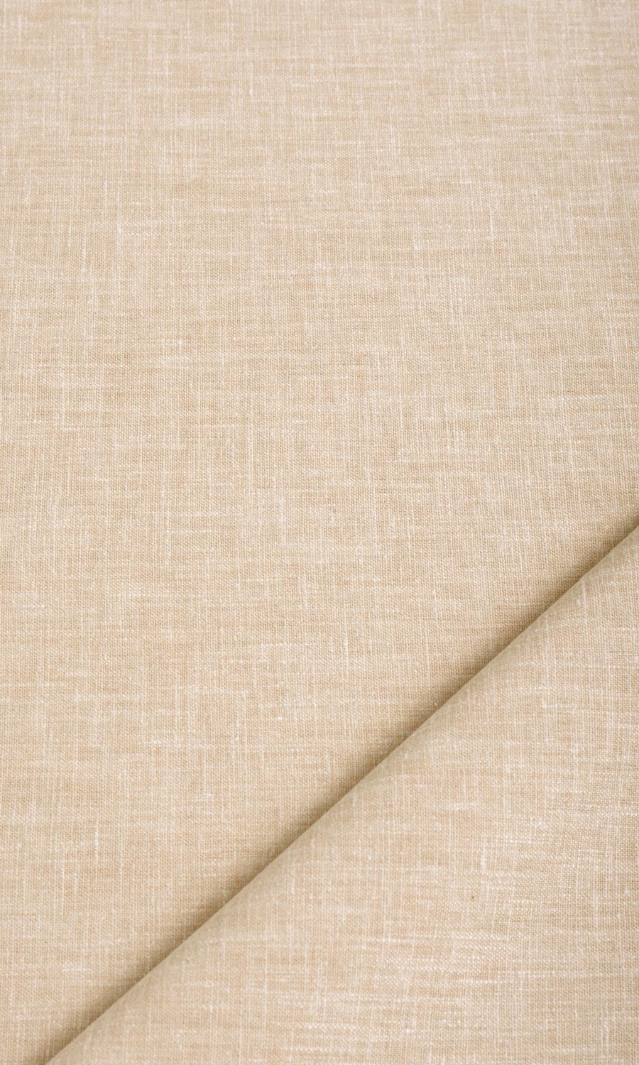 Poly-Cotton Blend Home Textile Fabric Material By the Yard (Peach Pink)