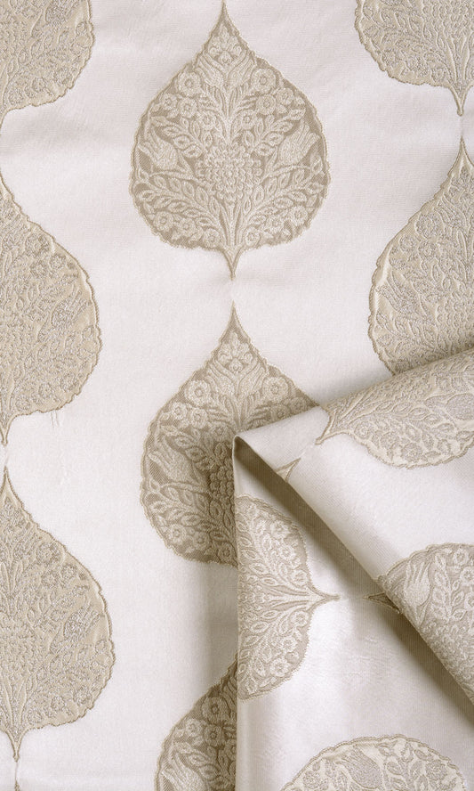 Ogee Patterned Blinds (Ivory/ Beige)