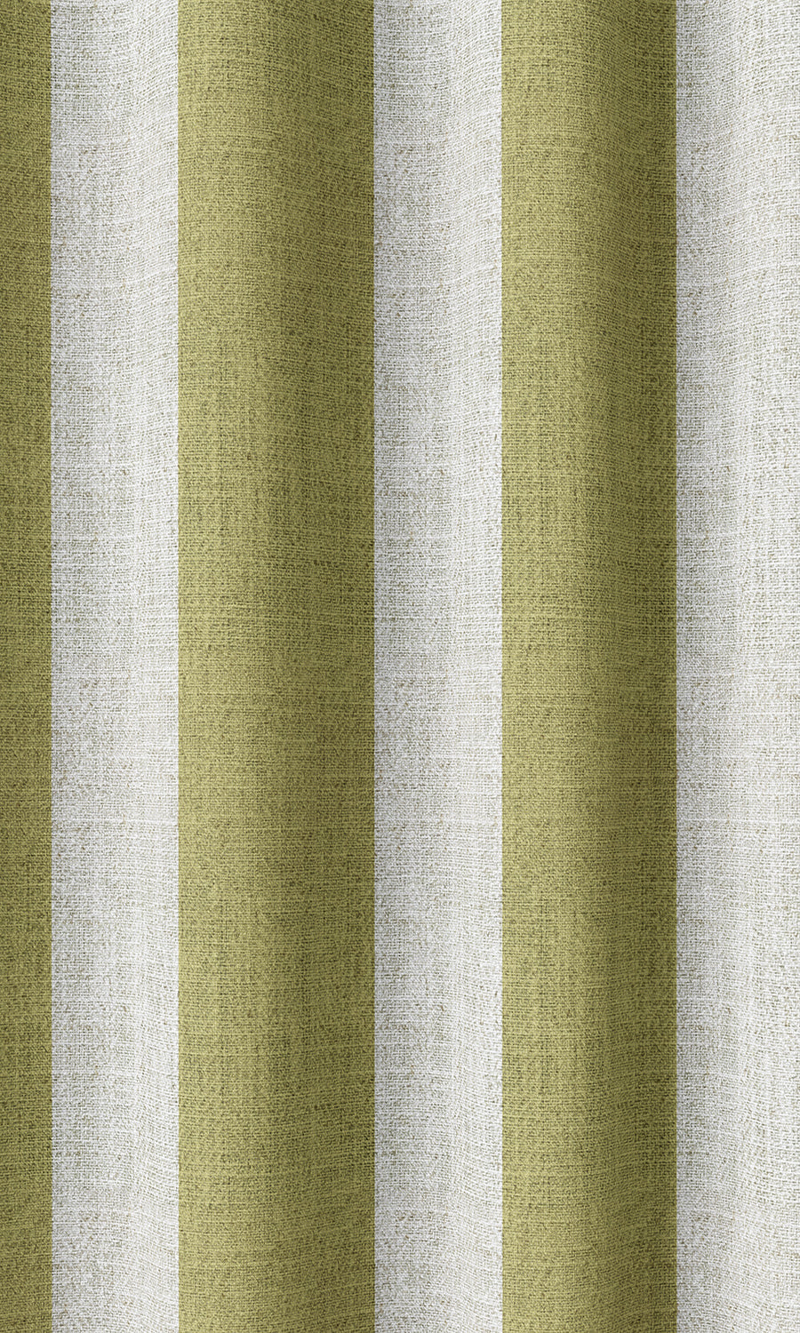 Geometric Print Home Décor Fabric By the Metre (Green/ White)