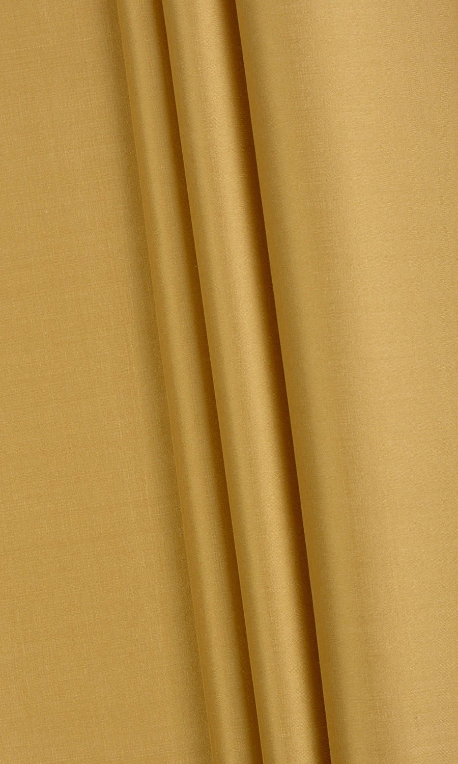 Shantung Silk Fabric Sample for Roman Blinds & Shades (Ochre/ Burnt Yellow)