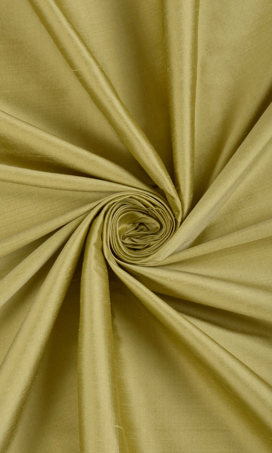 Shantung Silk Home Décor Fabric By the Yard (Warm Green)