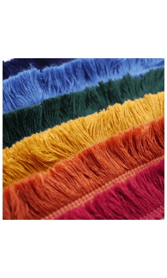 Window shades frills and fringes