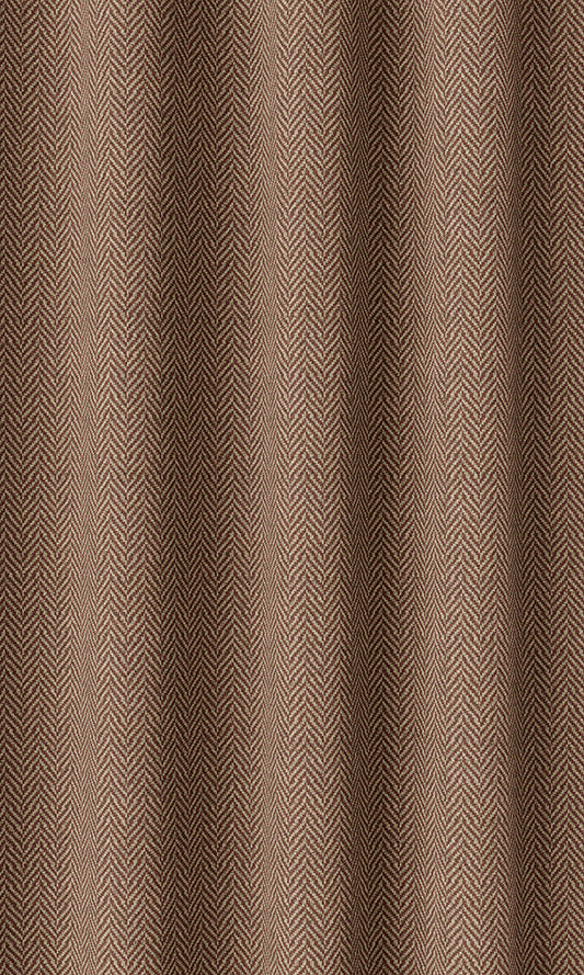 Herringbone Textured Blinds (Red/ Orange)