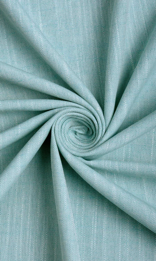 Linen Texture Home Décor Fabric By the Yard (Sky Blue)