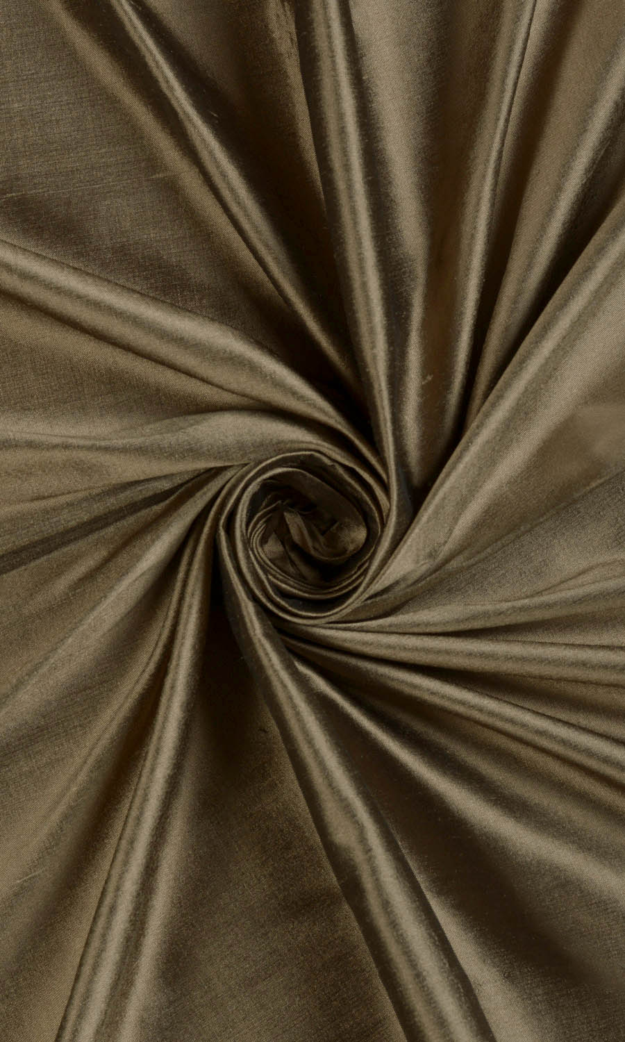 Shantung Silk Home Décor Fabric By the Yard (Cedar Brown)