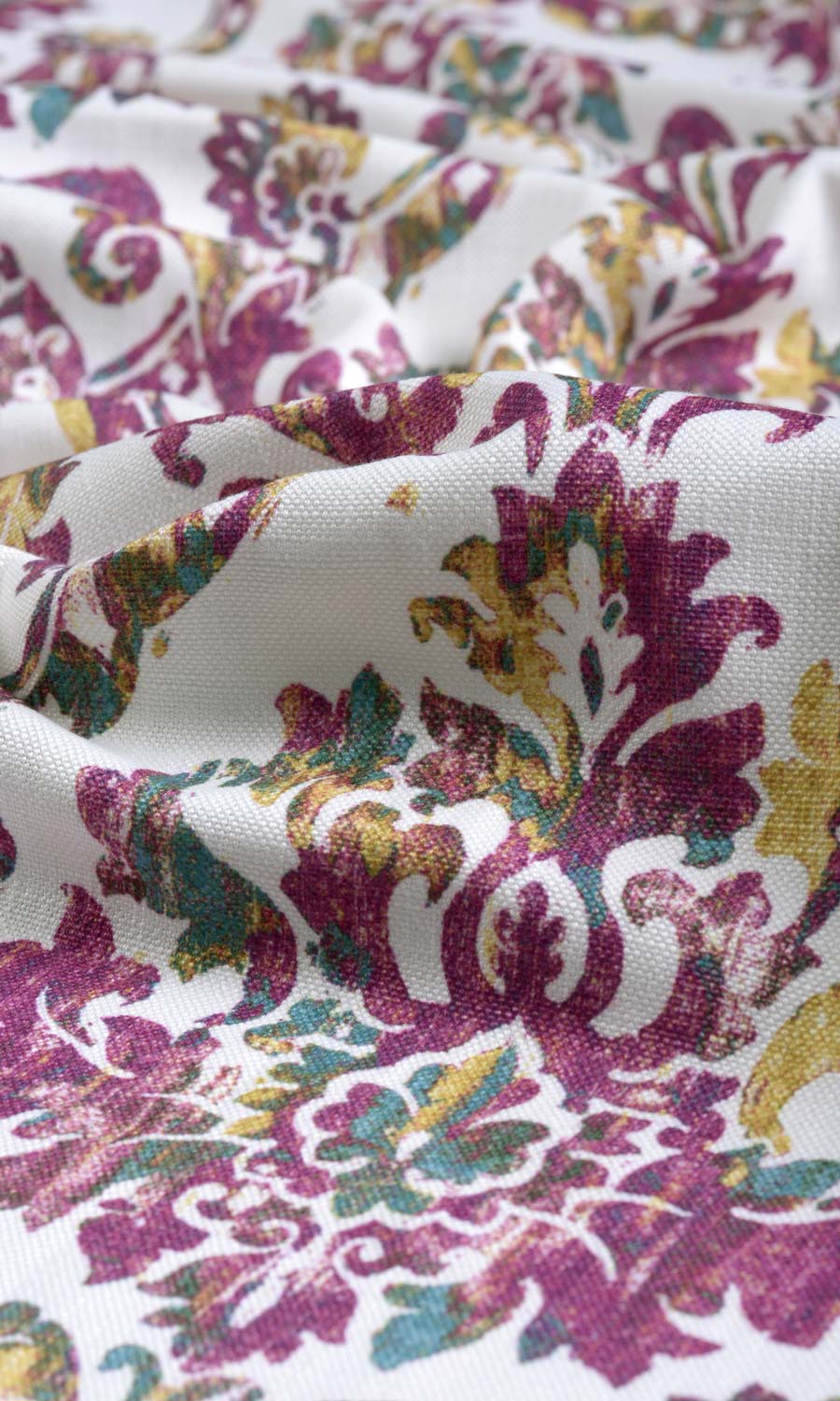 Damask / Patterned / Printed / Floral / Paisley Window Treatments Fabric By the Yard