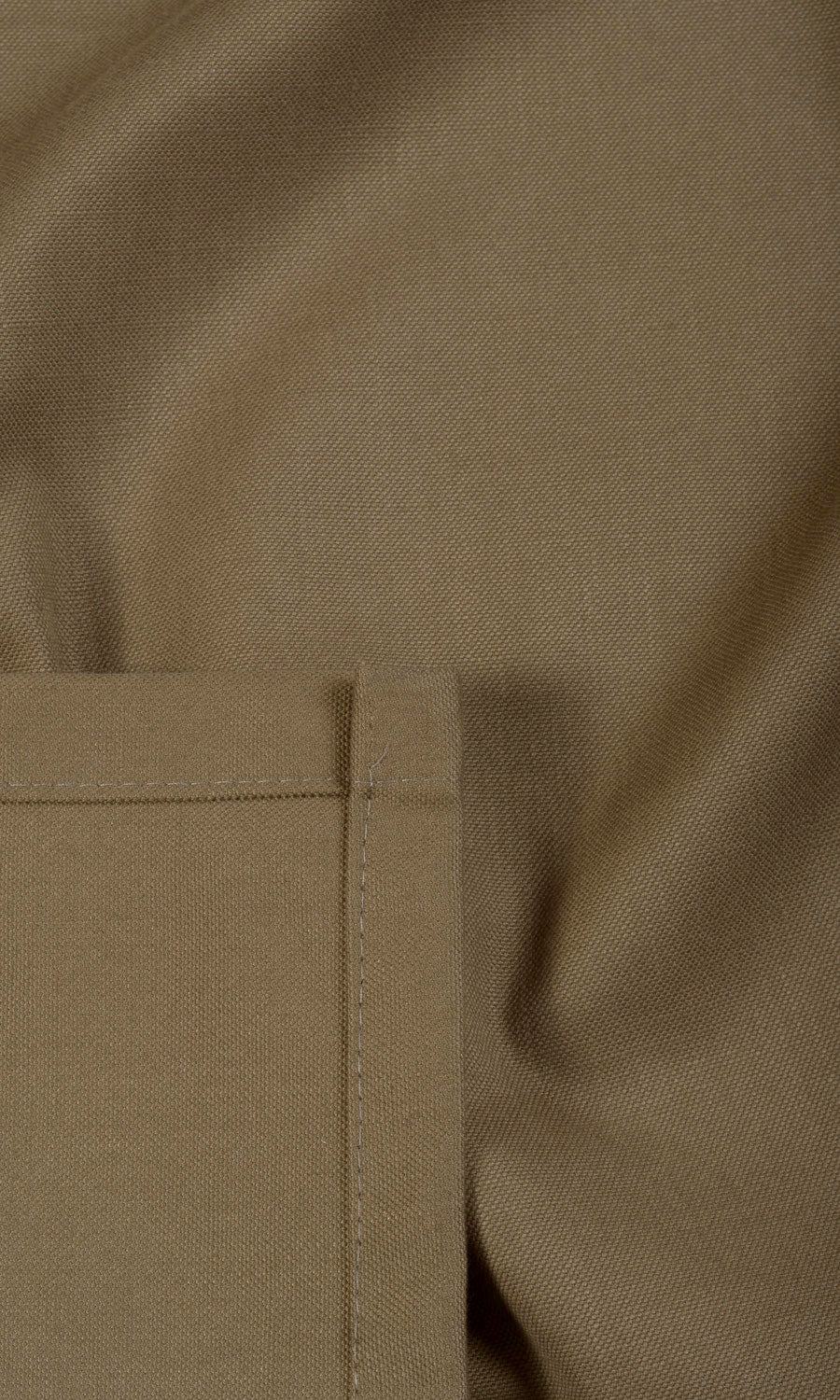 Poly-Cotton Home Textile Fabric Material By the Yard (Brown)