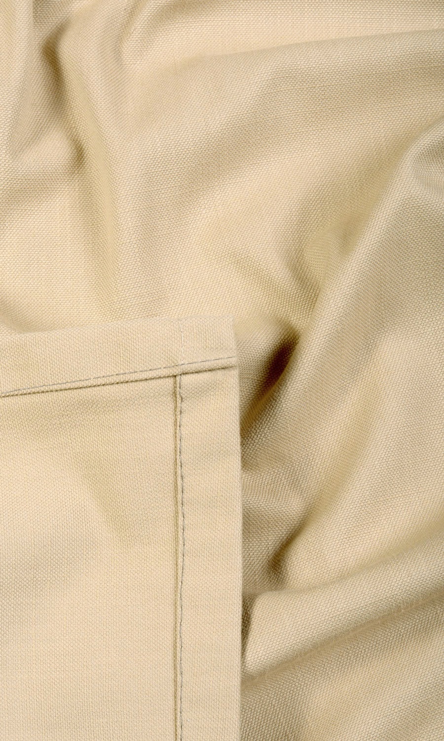 Poly-Cotton Window Treatments Fabric By the Yard (Beige)
