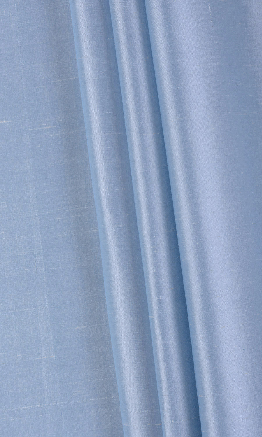 Shantung Silk Home Textile Fabric Material By the Yard (Steel Blue)