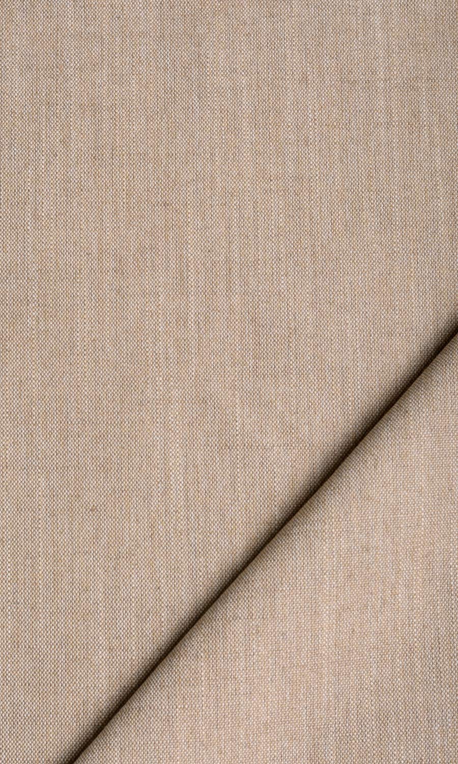 Plain Linen Texture Home Textile Fabric Material By the Yard (Cinnamon Brown)