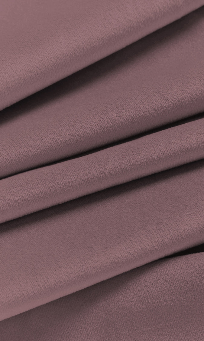 Velvet Home Décor Fabric By the Yard (Dusty Pink)