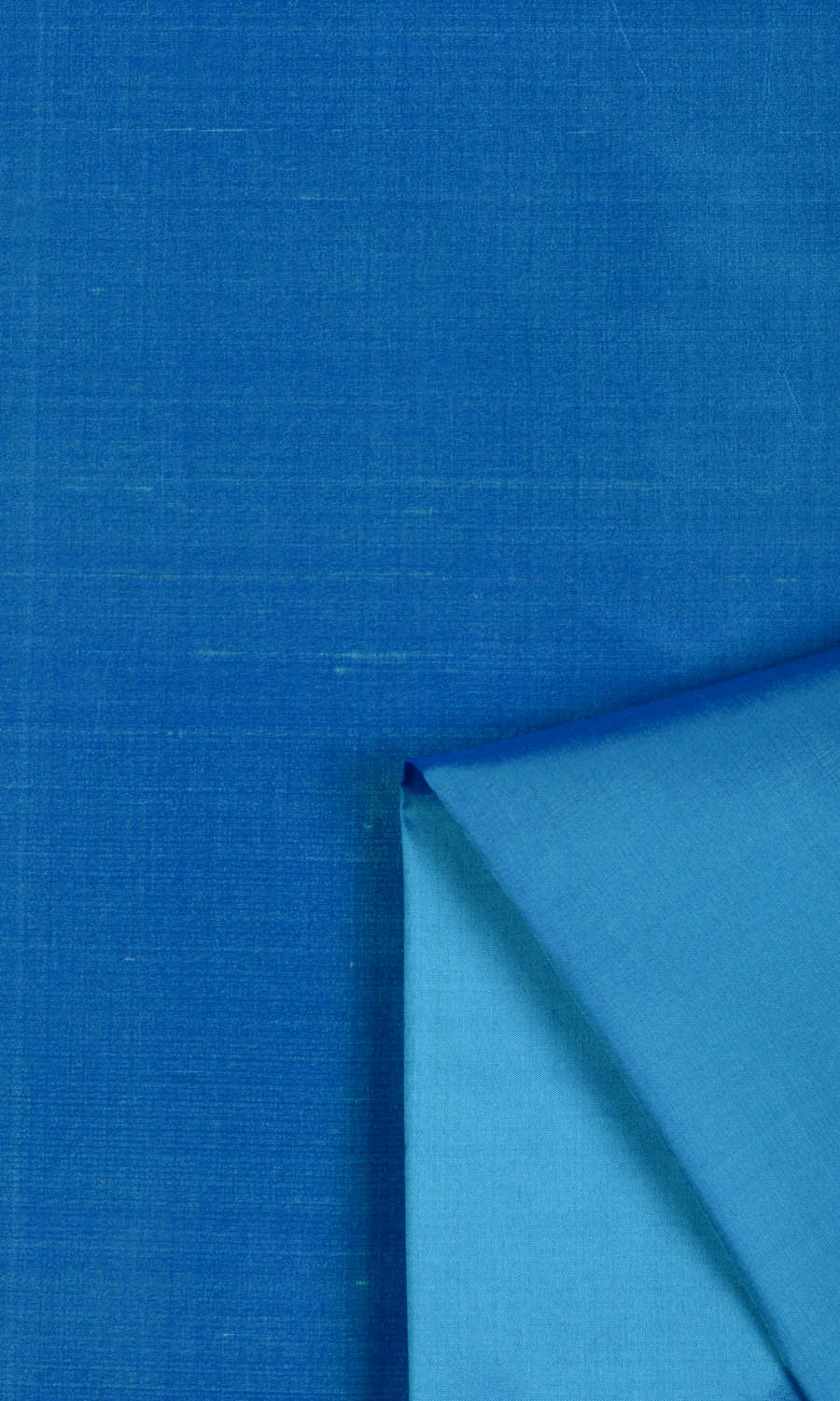 Shantung Silk Free Fabric Material Sample (Azure Blue)