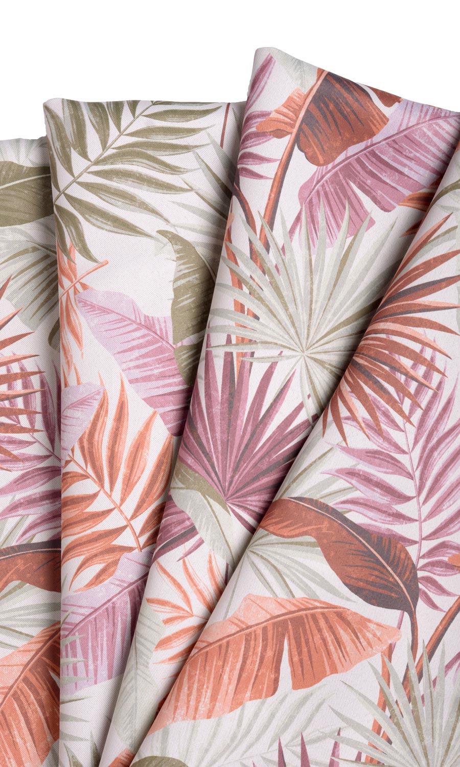 Botanical Floral Fabric Sample for Roman Blinds & Shades (Purple/ Green)