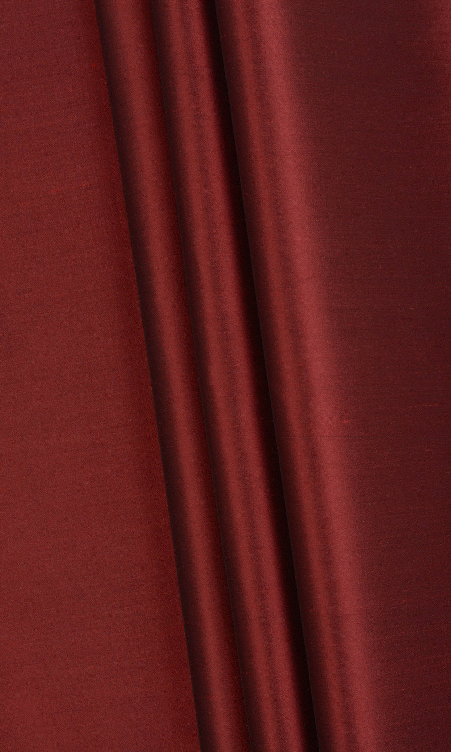 Shantung Silk Fabric Sample for Roman Blinds & Shades (Burgundy Red)
