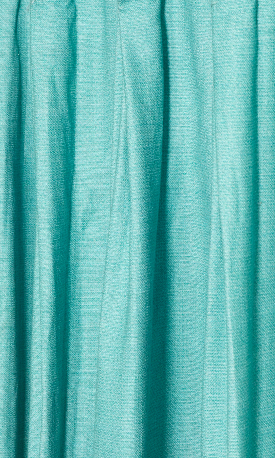 Plain Cotton Window Treatments Fabric Sample (Blue)