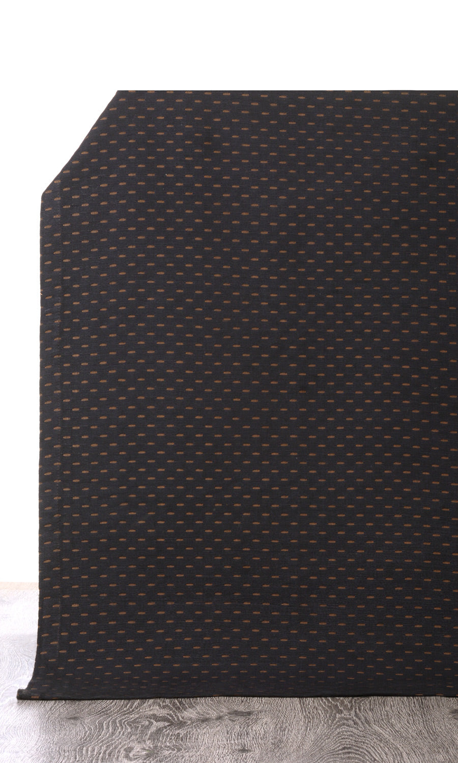 Cotton Window Treatments Fabric By the Yard (Black)