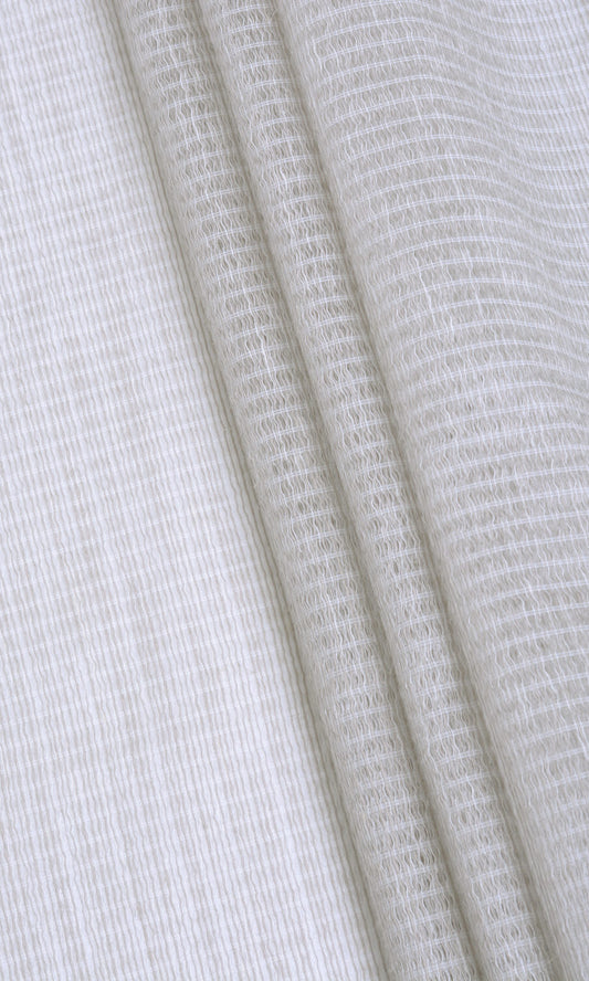 Horizontal Striped Sheer Shades (Grey-Beige)