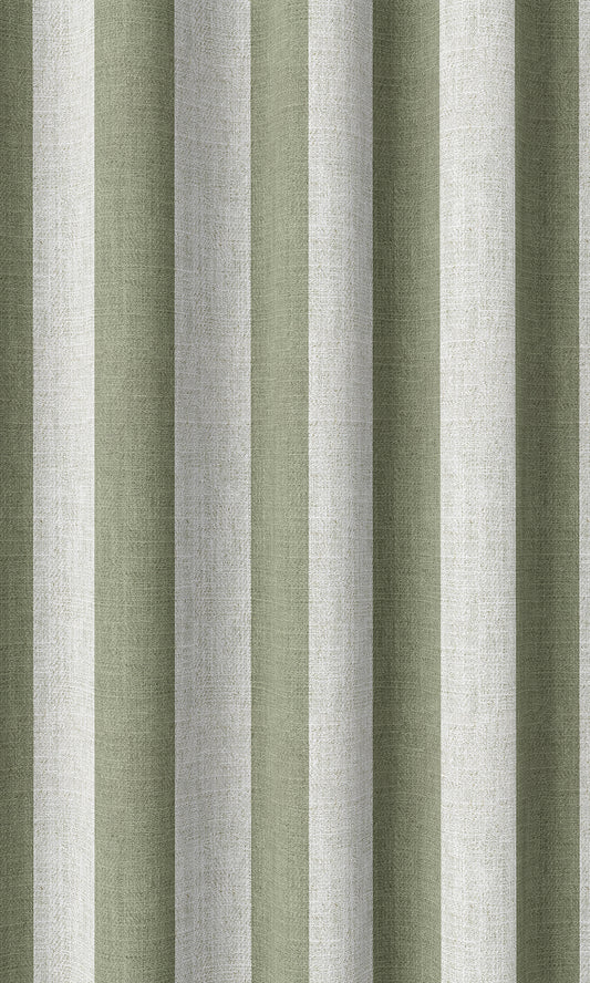 Modern Striped Shades (Green/ White)