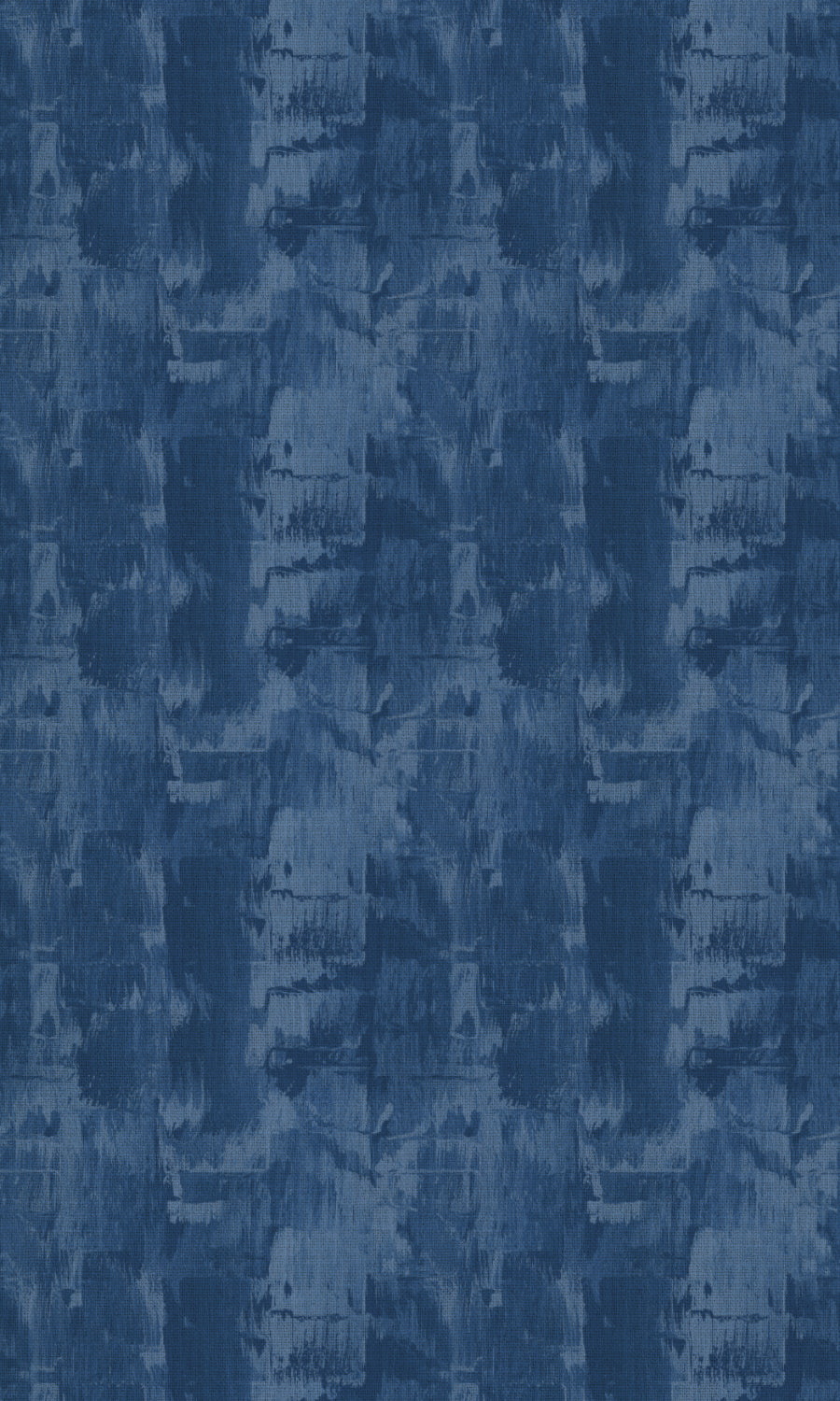Modern Striped Fabric Material By the Metre (Cobalt/ Denim Blue)