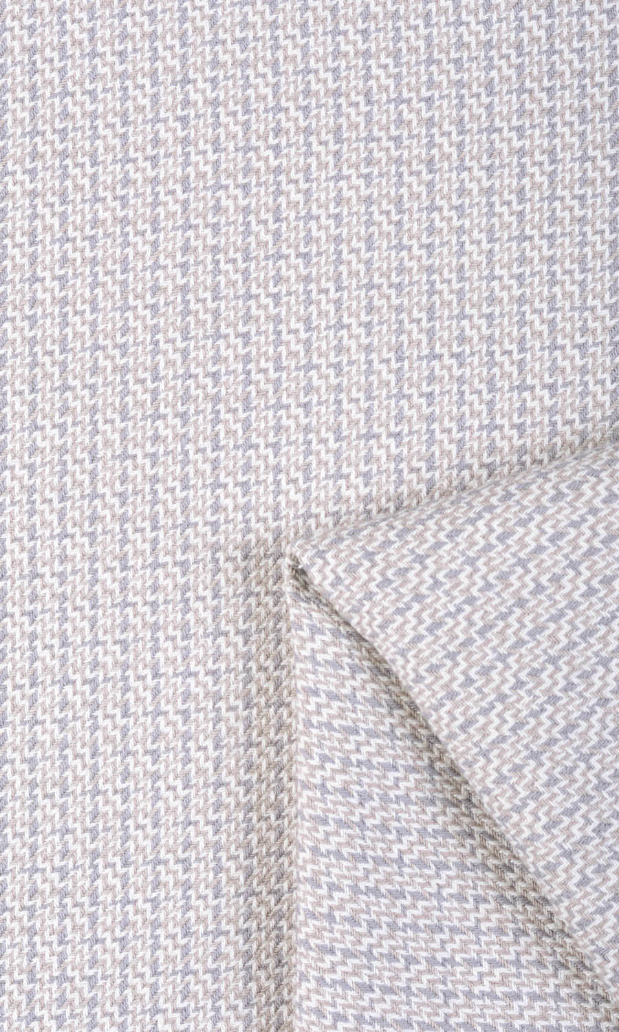 Textured Cotton Fabric By the Yard for Curtains & Drapes (Gray/ White)