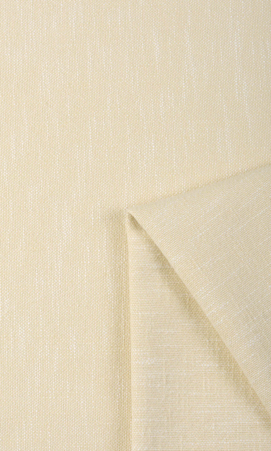 Plain Cotton Fabric By the Yard for Curtains & Drapes (Ivory)