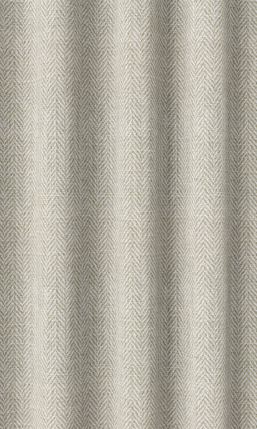 Herringbone Print Home Décor Fabric By the Yard (Beige/ White)