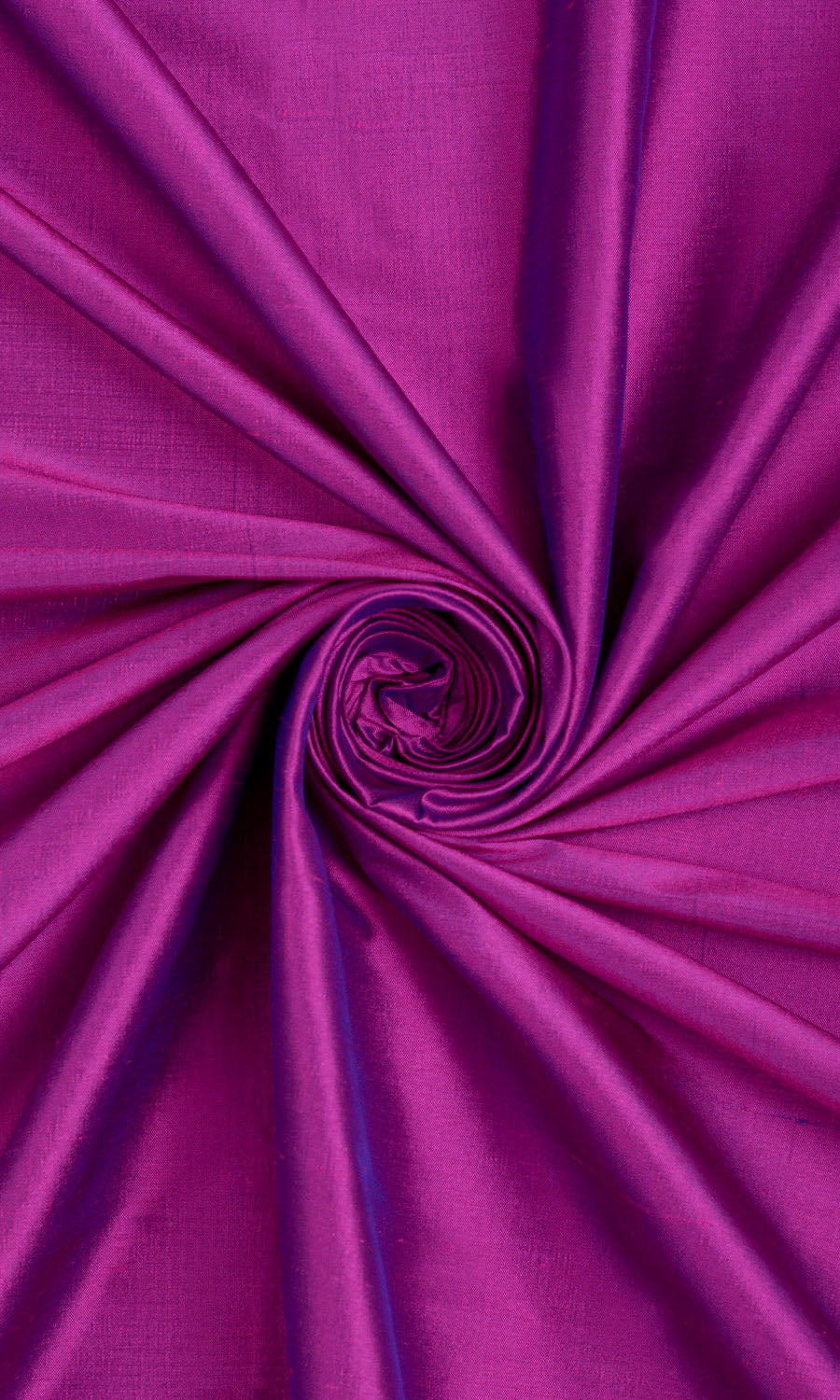 Shantung Silk Home Décor Fabric By the Yard (Fuchsia Pink/ Purple)