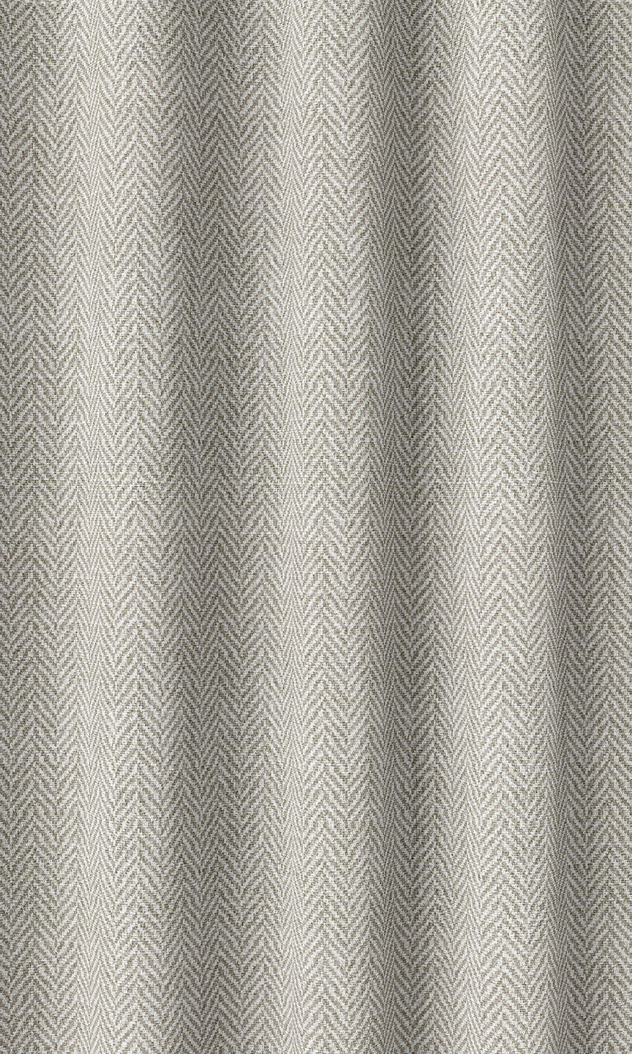 Herringbone Print Home Décor Fabric By the Yard (Grey/ White)