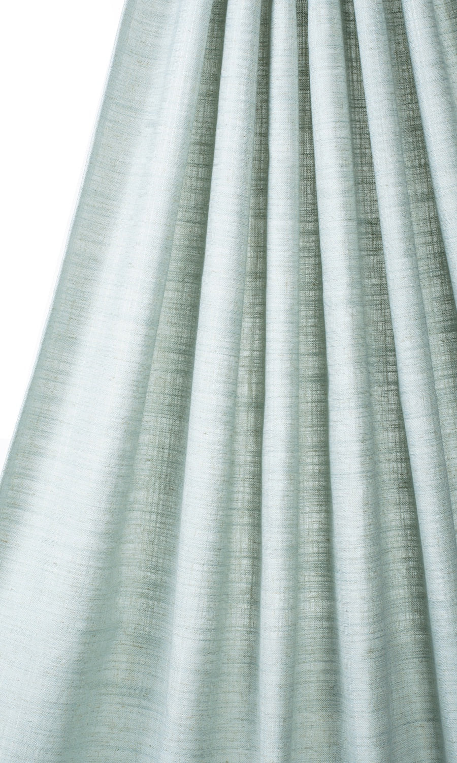 Plain Linen-Blend Home Textile Fabric Material By the Yard (Powder Blue)
