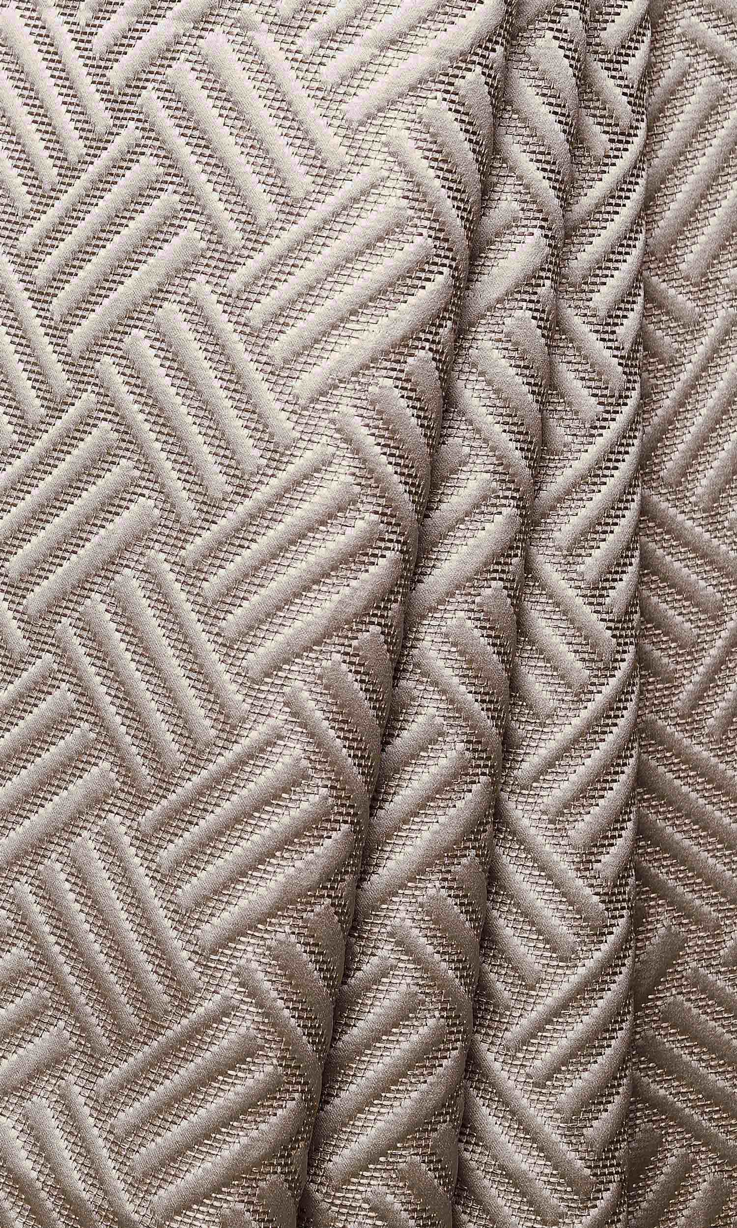 Silk Blend Home Décor Fabric By the Yard (Caramel/ Beige)