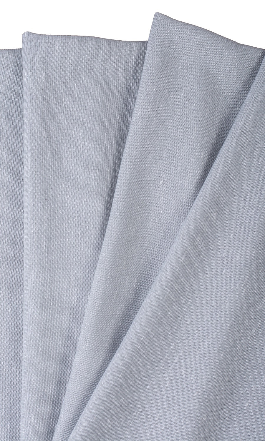 Plain Sheer Fabric Material By the Yard (Gray)