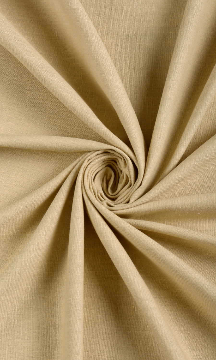 Poly-Cotton Home Décor Fabric By the Yard (Mustard Yellow/ Wheat Beige)