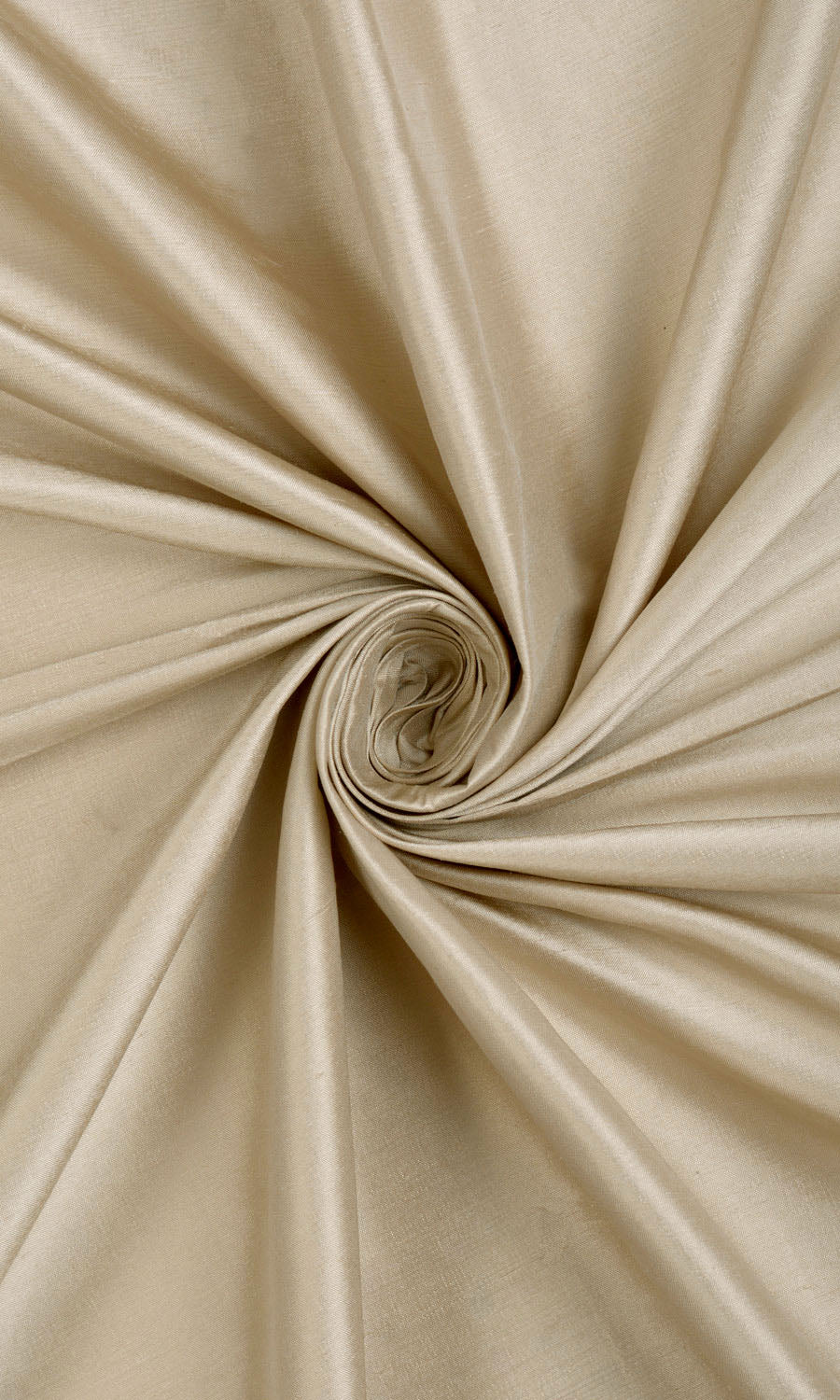 Shantung Silk Home Décor Fabric By the Yard (Wheat Beige)