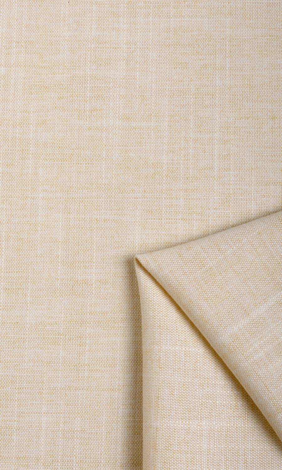 Plain Linen Texture Window Treatments Fabric Sample (Pale Beige)