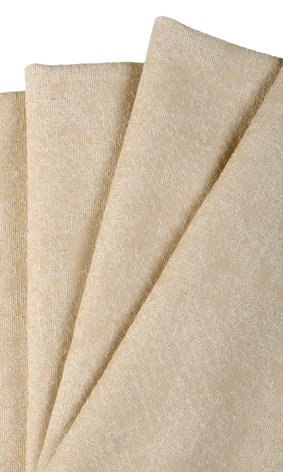 Textured Fabric By the Yard for Curtains & Drapes (Beige)