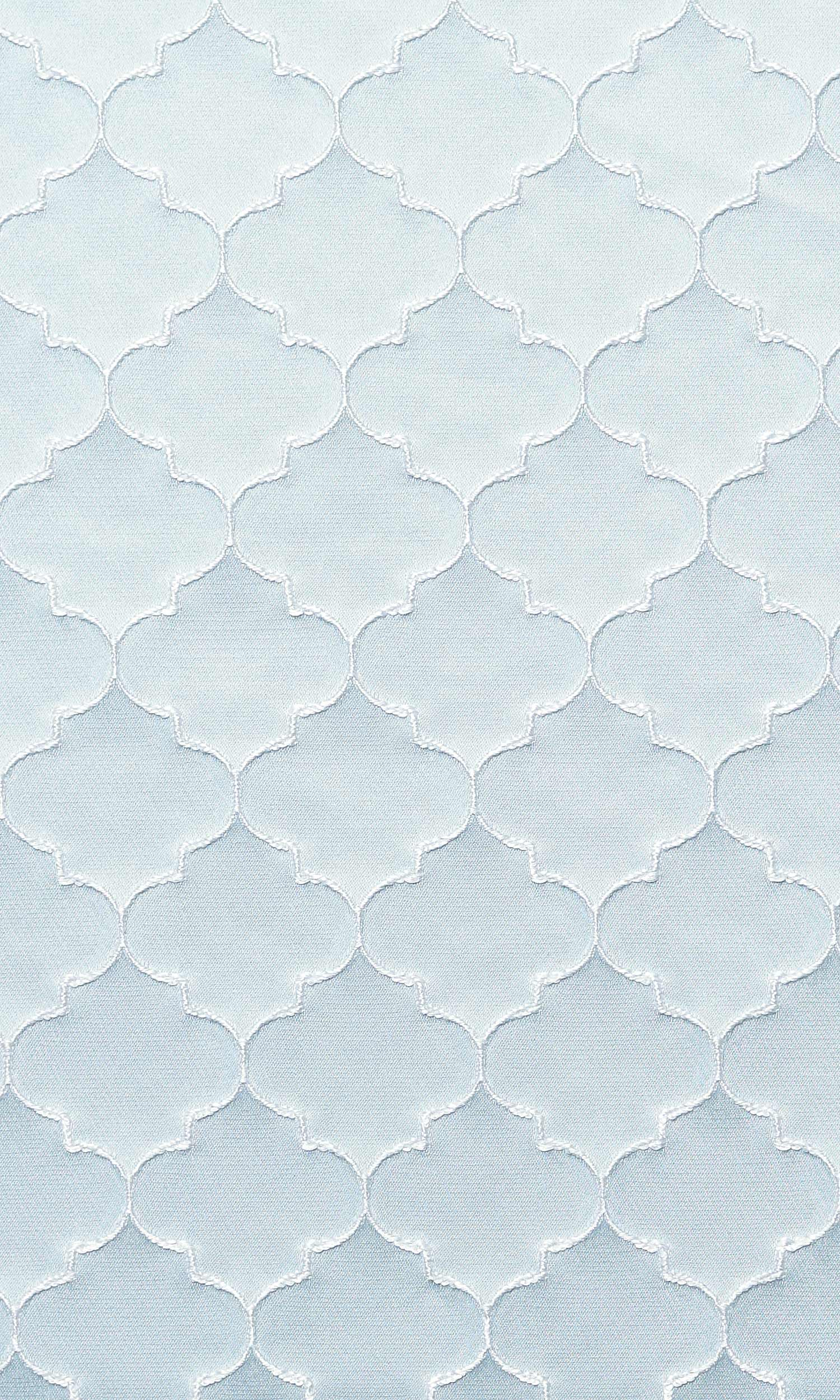 Silk Blend Home Textile Fabric Material By the Yard (Pastel Blue)