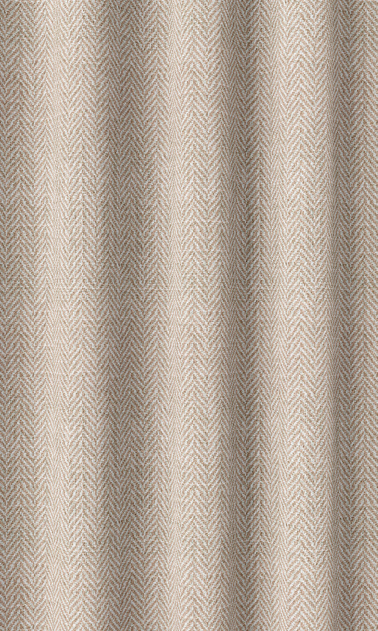 Herringbone Blinds (Blush Pink/ White)
