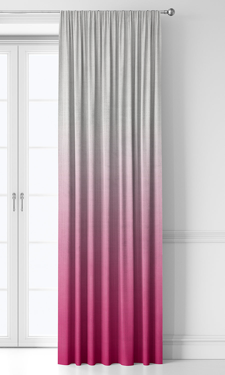 2-Tone Ombre Home Décor Fabric Sample (Pink)
