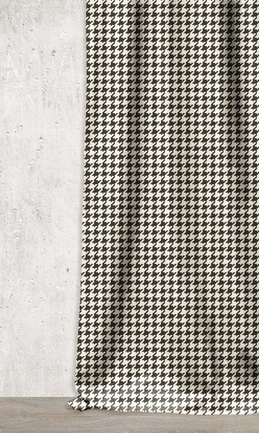 Geo-Print Blinds (Black/ Ivory)