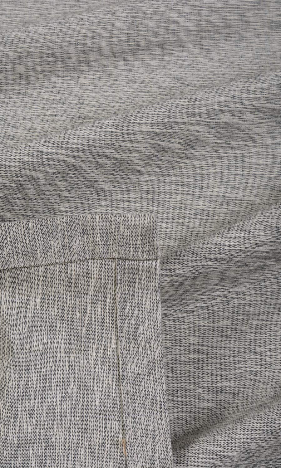 Cotton Window Treatments Fabric By the Yard (Grey)
