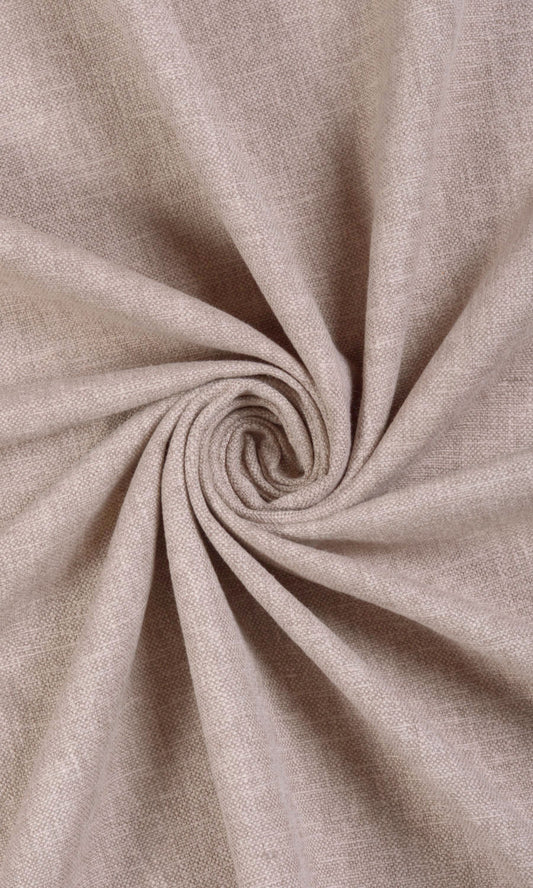 Linen Blend Fabric Blinds (Pale Beige)