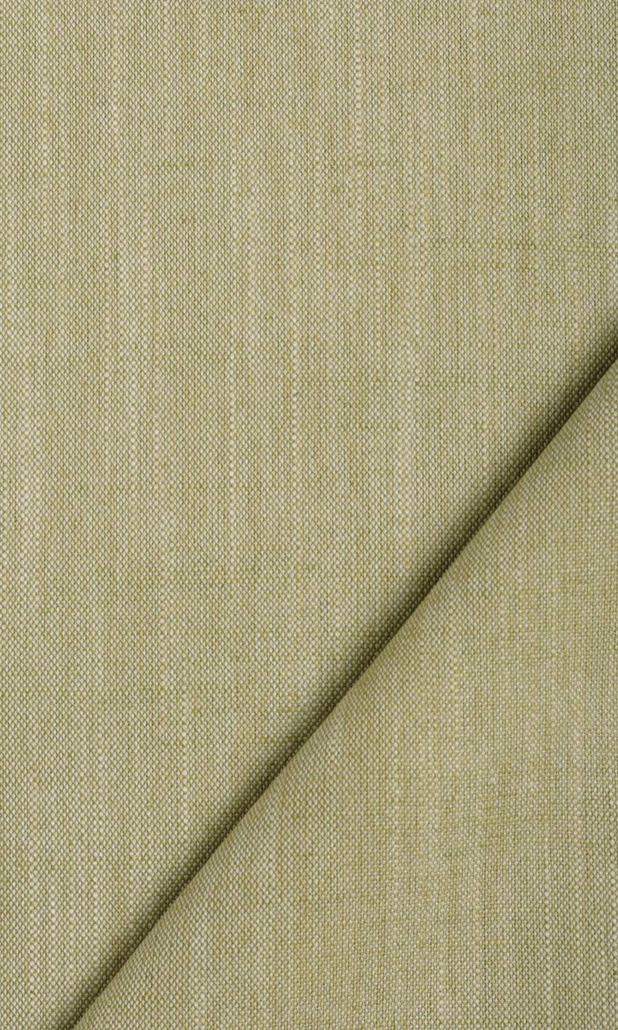 Plain Linen Texture Home Textile Fabric Material By the Yard (Green)
