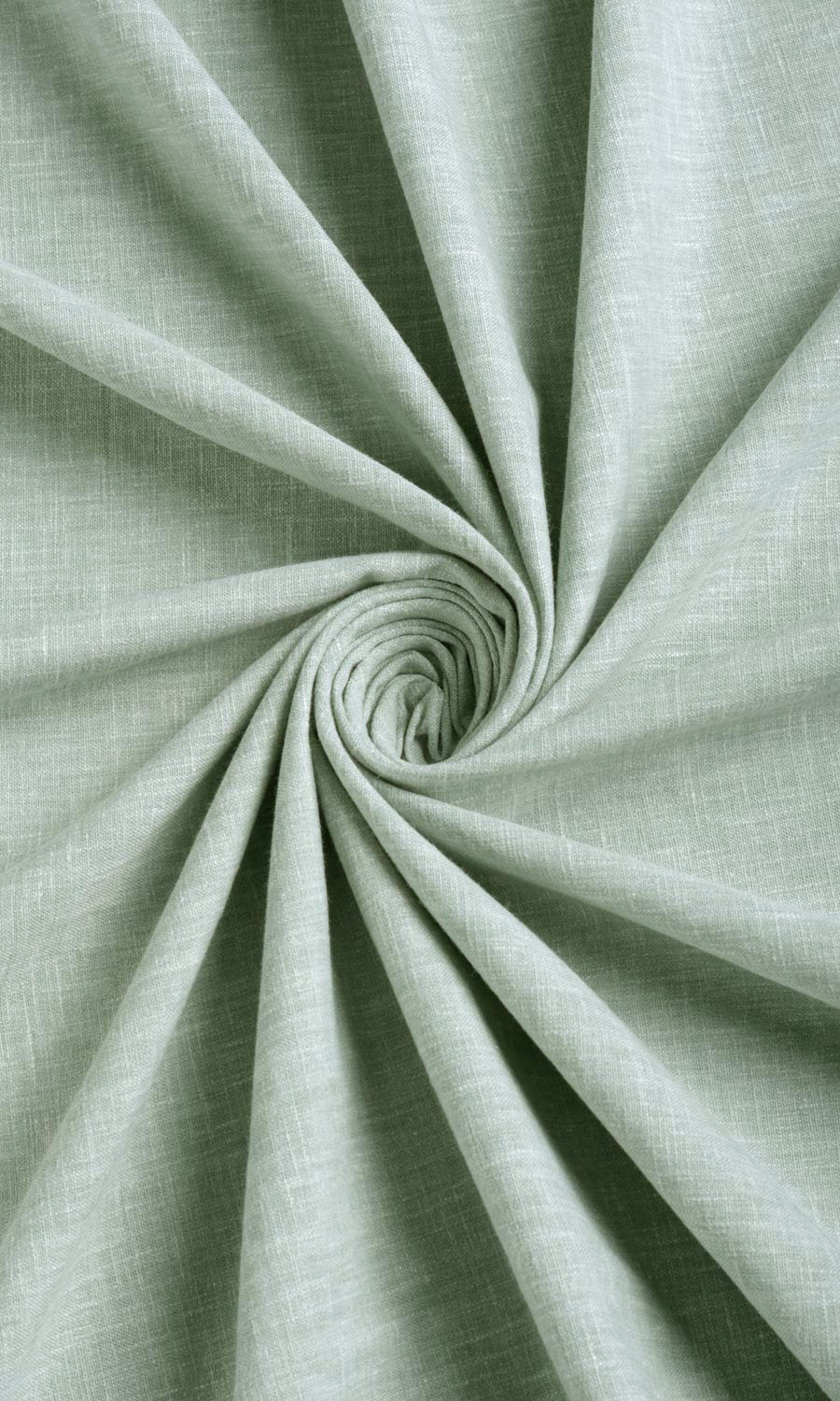 Poly-Cotton Blend Home Décor Fabric By the Yard (Mint Blue/ Green)